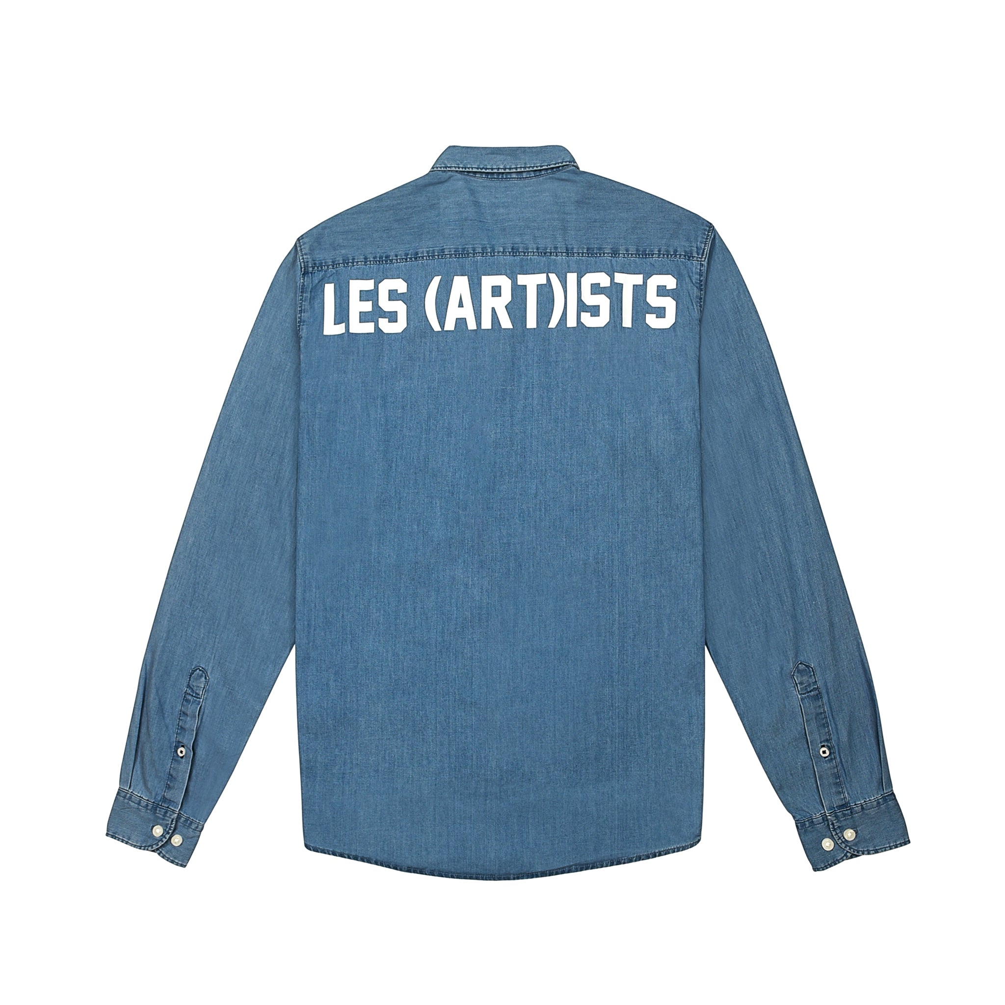 Les (Art)ists Luke Denim Shirt - Bleach