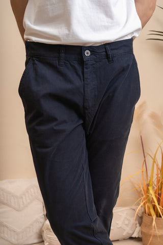 La Paz Cruz Canvas Chino in Dark Navy