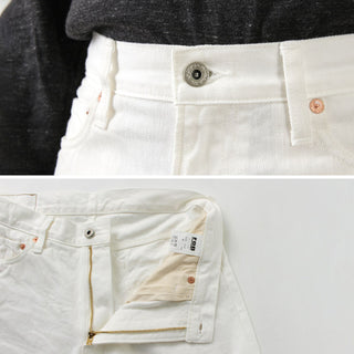 FOB Factory 5 Pocket Twill White Denim