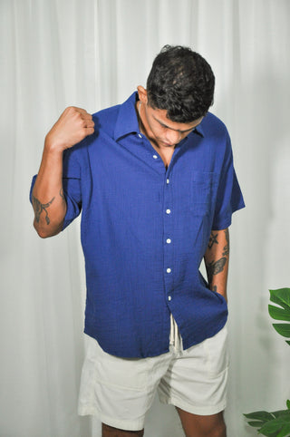 La Paz Roque Shirt in Blue