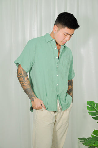 La Paz Roque Shirt in Green Bay