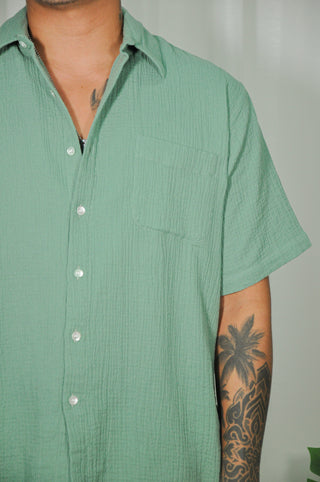 La Paz Roque Shirt in Green Bay