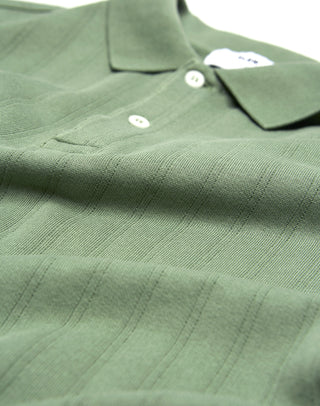 Olow Fez Polo in Sage Green