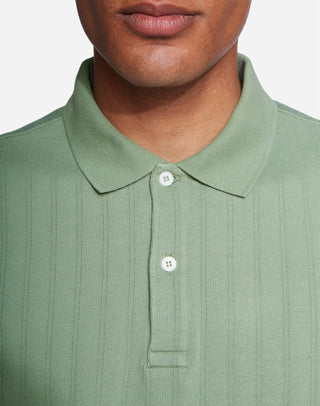 Olow Fez Polo in Sage Green