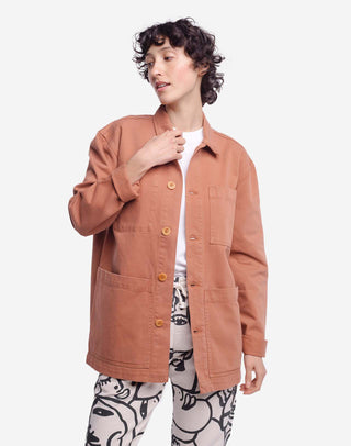 Olow Sienne Chucalescu Jacket in Terracotta