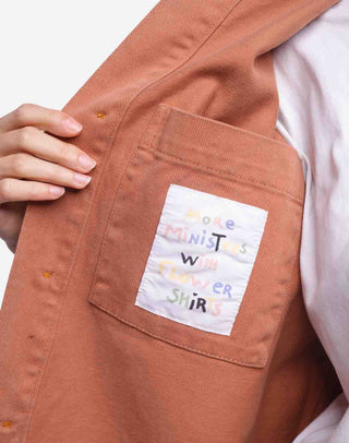 Olow Sienne Chucalescu Jacket in Terracotta